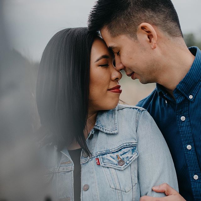 Clare & Jorge last night. We got a pre-storm evening and the light was just right 👌🏼